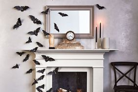 Plastic Bats at the Mantel