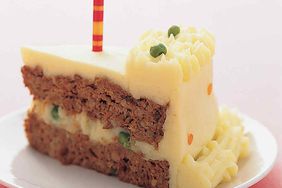 birthday meat loaf cake