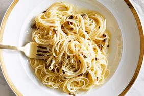 angel-hair pasta with black truffles