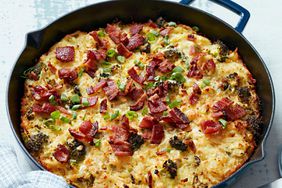 Broccoli cheddar hashbrown casserole