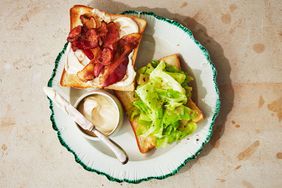 cabbage bacon sandwich