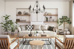 Scandinavian interior design living room