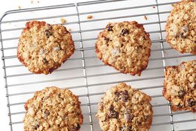 gluten free oatmeal on cooling rack