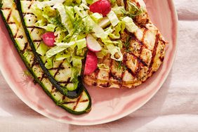 Grilled-Chicken-and-Zucchini Salad recipe