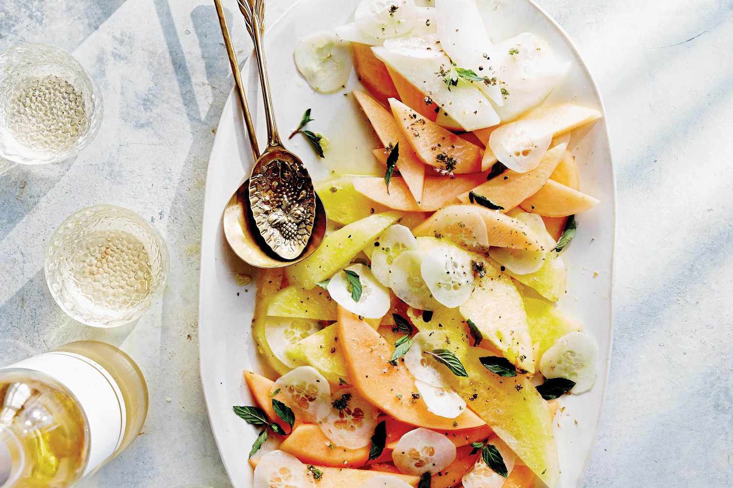 melon fruit salad