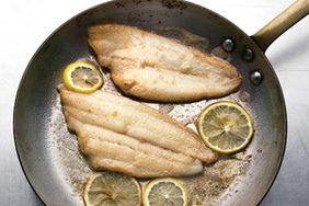 fish saute lemons