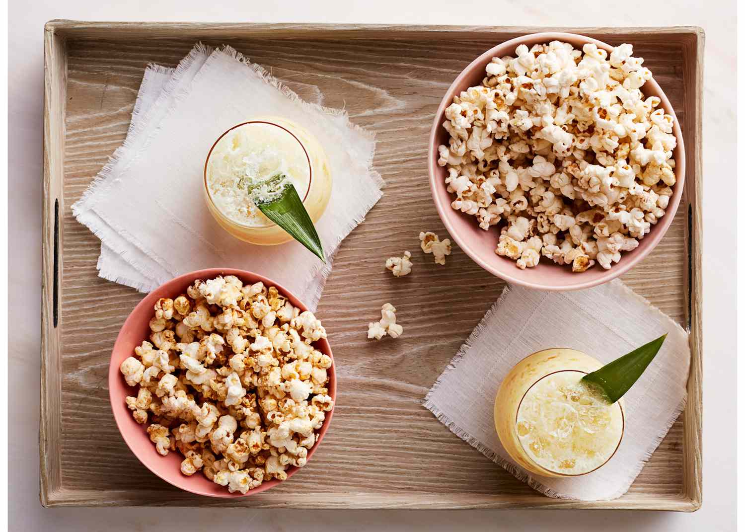 movie theater popcorn and cocktail