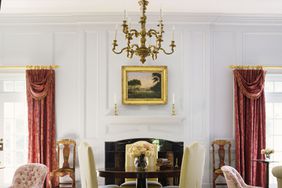 Dining room with millwork