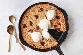 Skillet Chocolate Chip Cookie