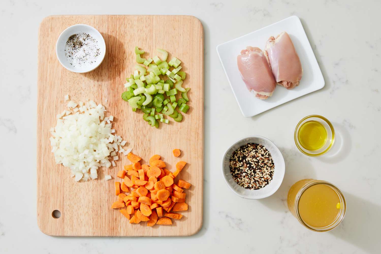 Ingredients Chicken and Wild Rice Soup