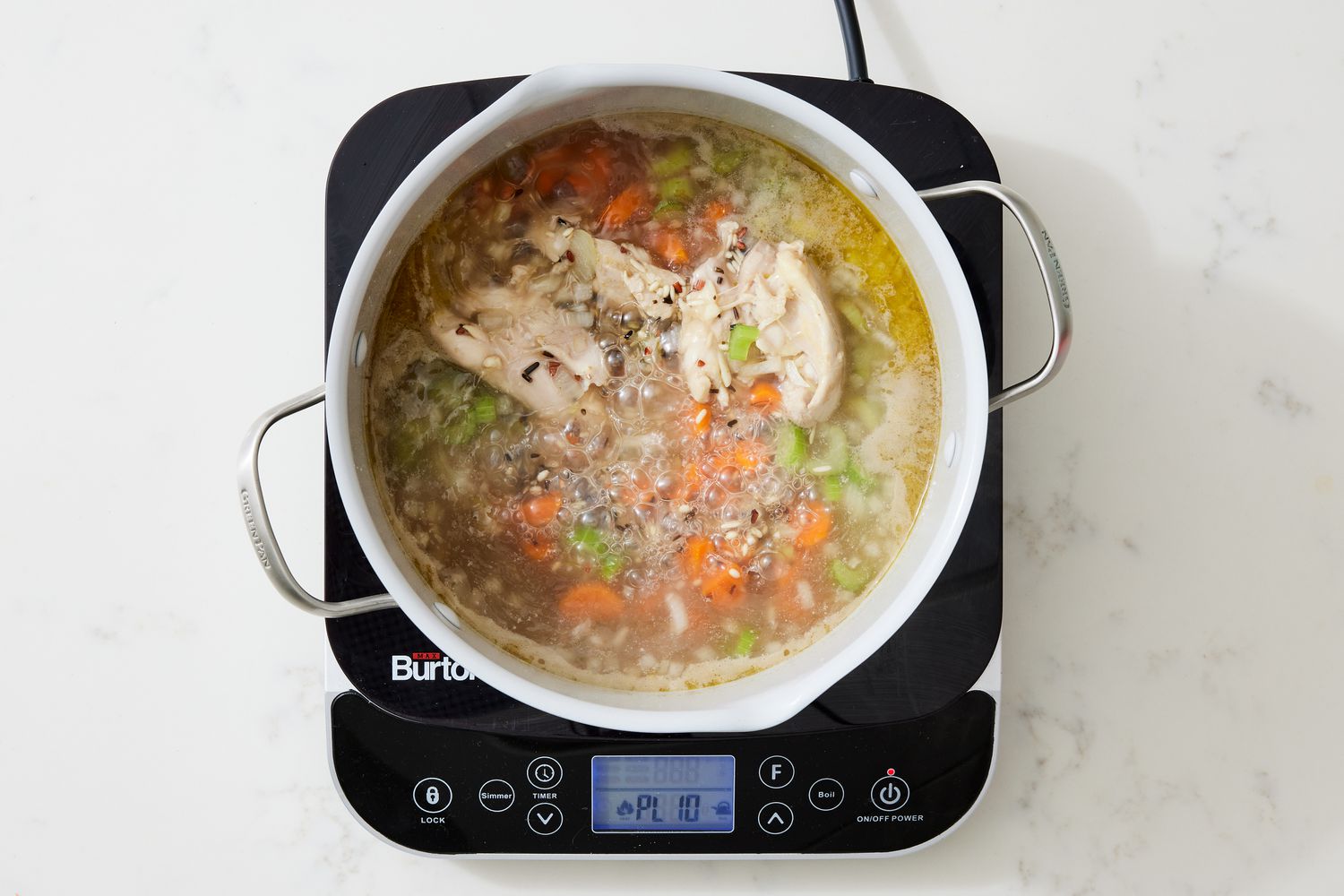 Step 2b Chicken and Wild Rice Soup