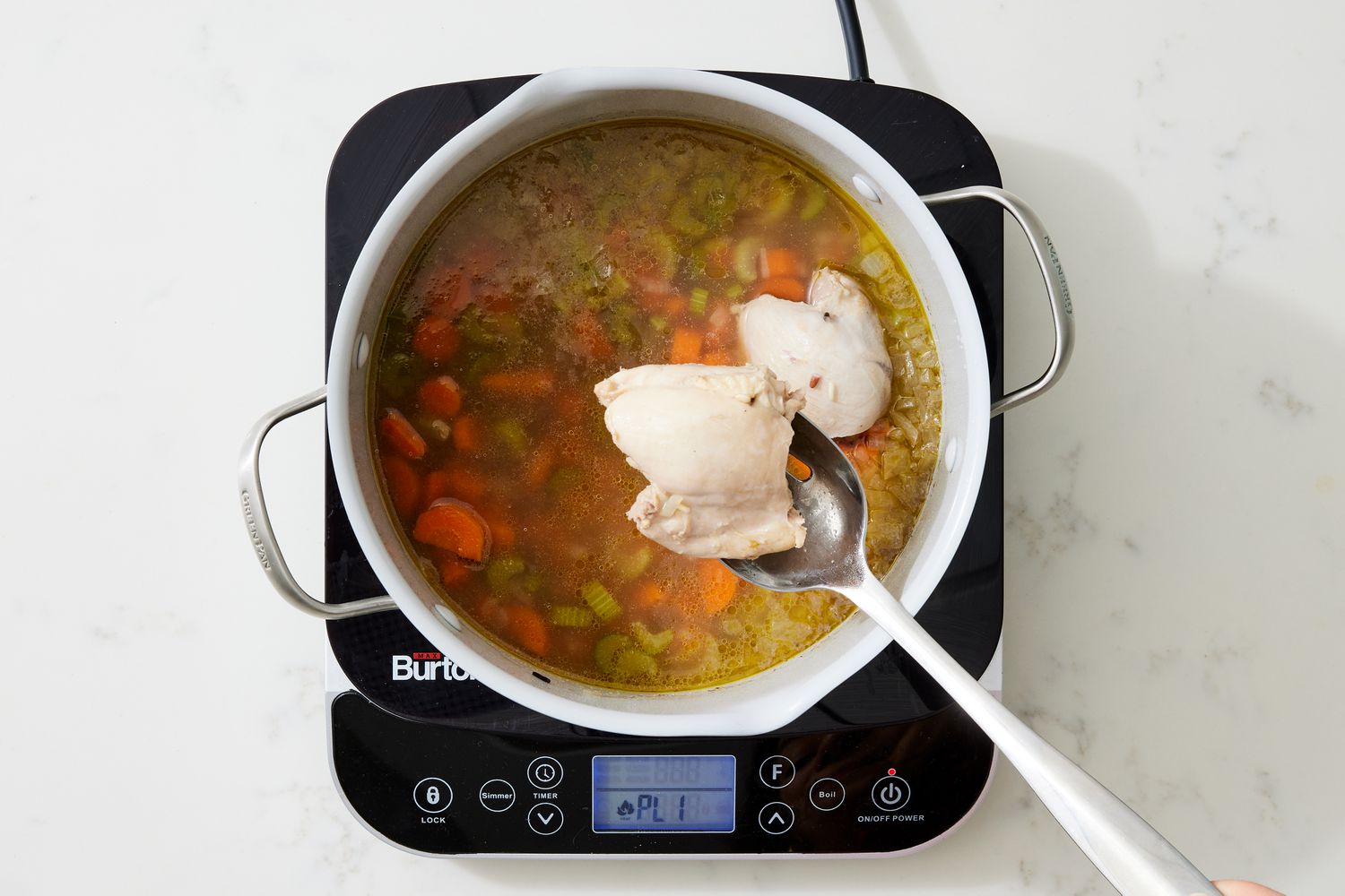 Step 3 Chicken and Wild Rice Soup