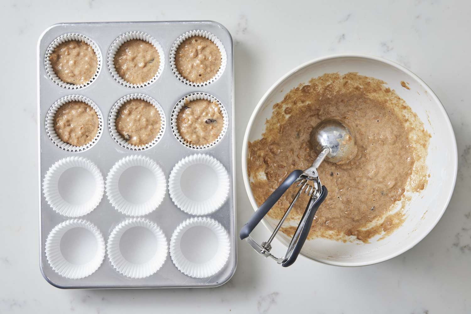 Step 5a Raisin Bran Muffins