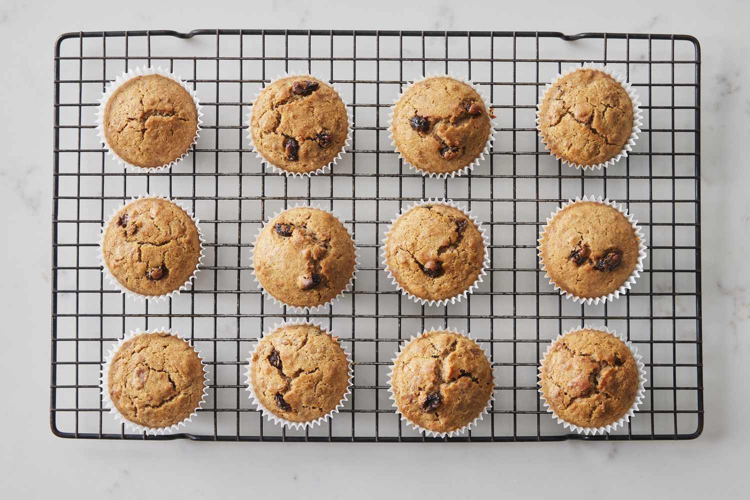 Step 7 Raisin Bran Muffins