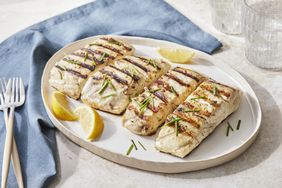 Grilled Striped Bass