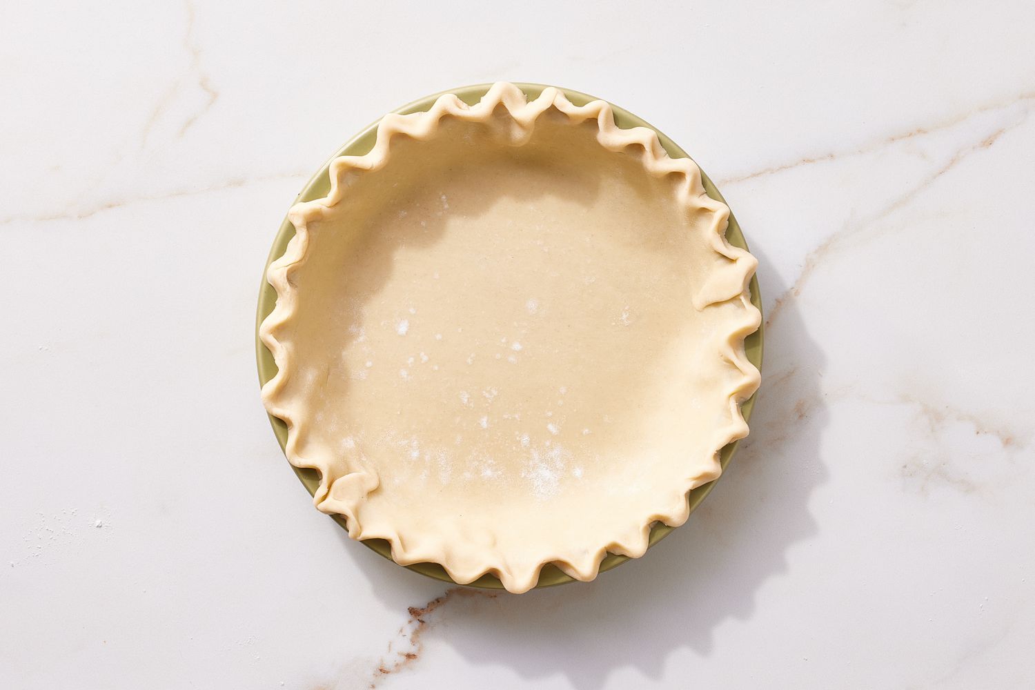 Prep Pie Crust for Quiche