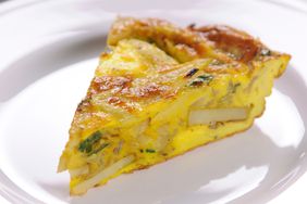 Martha's onion potato frittata