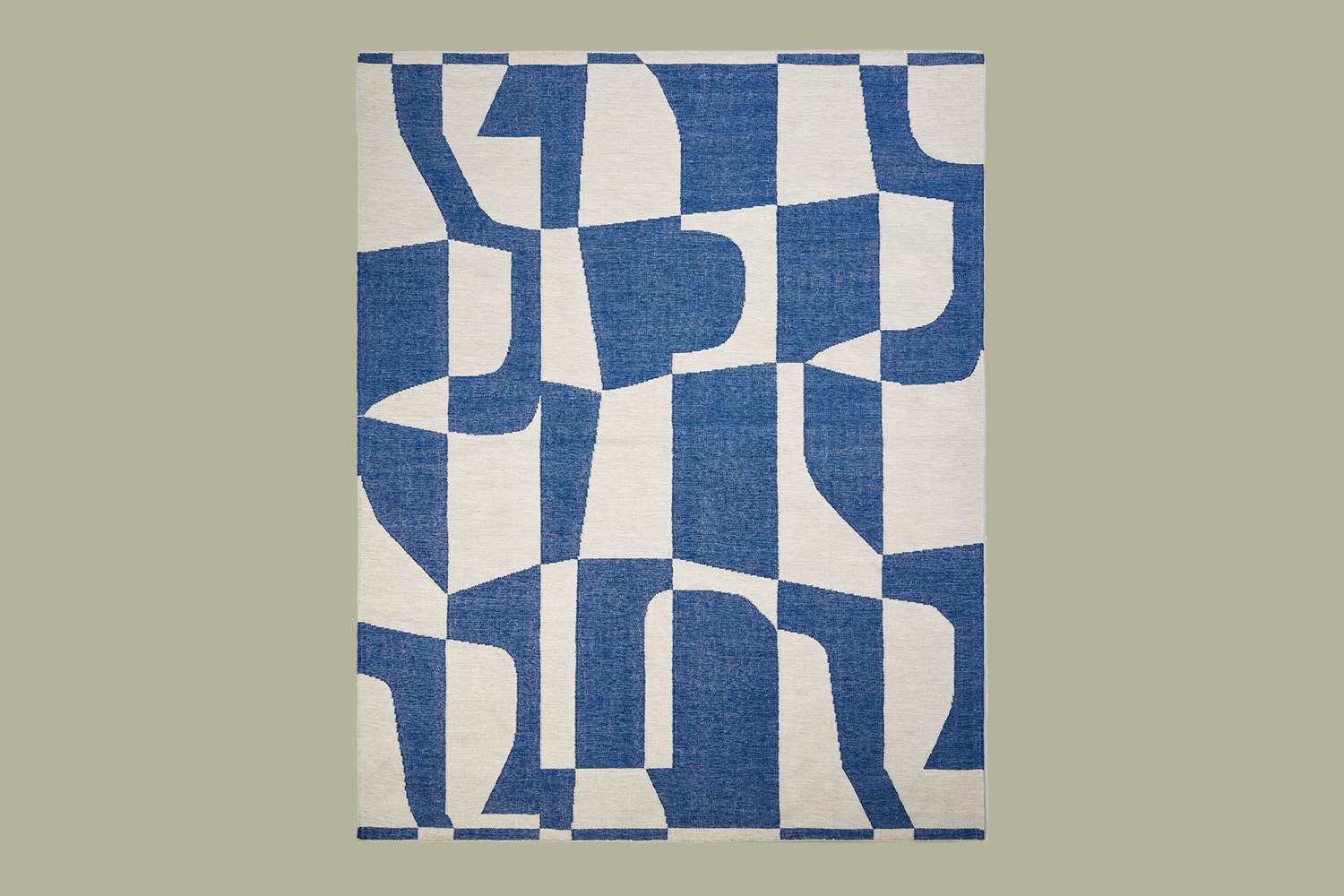 Poolside Geo Indoor/Outdoor Rug - Cobalt