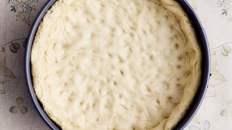 deep dish pizza how-to dough