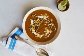 Roasted Kabocha Squash Soup