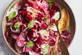 Radicchio Salad with chopped lemon dressing