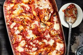 Sausage and Kale Stuffed Shells