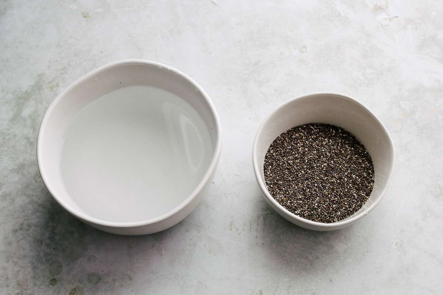 Soaked Chia Seeds - ingredients