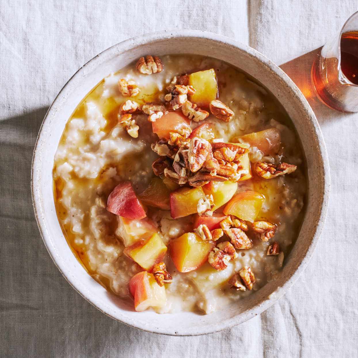 spiced apple oatmeal