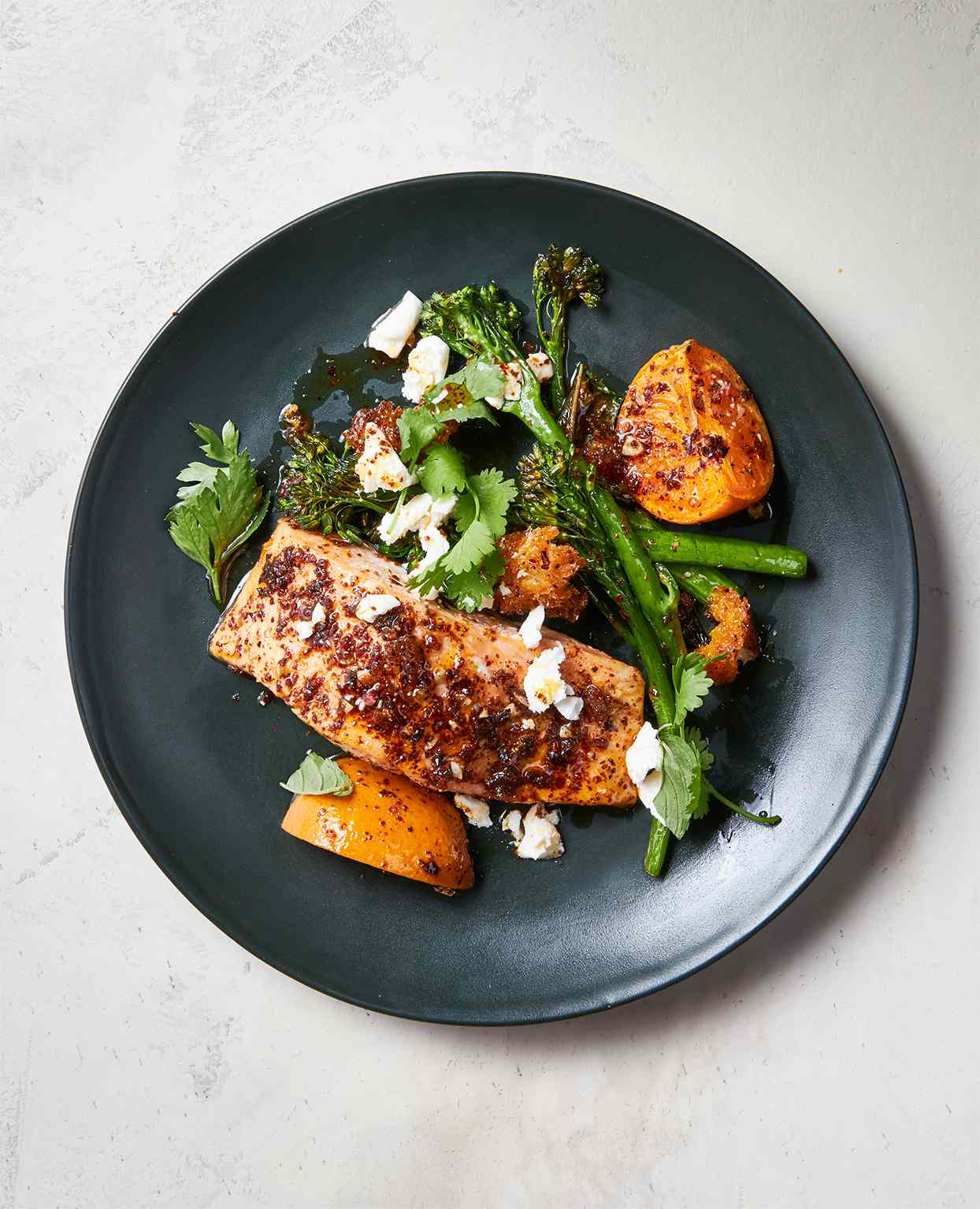 Sumac-Dusted Salmon with Broccolini