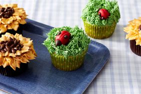 sunflower ladybug cupcakes martha bakes