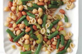 Three-Bean Pasta Salad