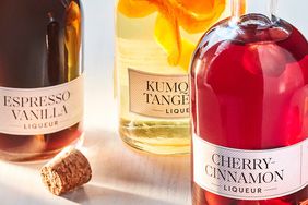 three infused liqueurs