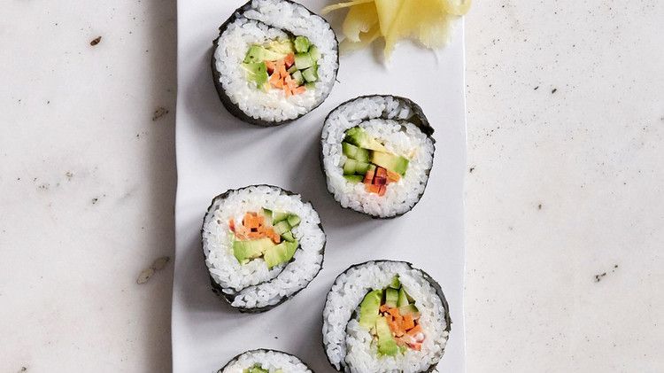 vegetable sushi