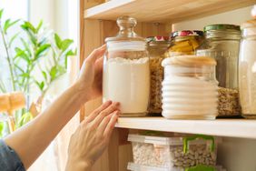 walk-in pantry organization