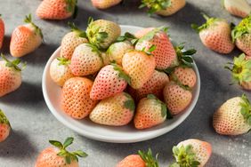 pineberries in bowl